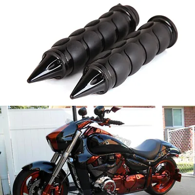 Motorcycle Hand Grips 1  Handlebar Pair For Suzuki Boulevard M109R M50 M90 M95 • $32.25