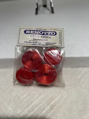 $20 • Buy Benotto Red  Smooth Road Handlebar Tape NEW/NOS Vintage-NIB