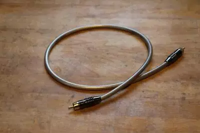£50 • Buy Linn Silver Interconnect Single 70cm, Slotted RCA Connectors, Krescendo HiFi