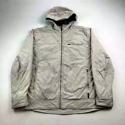 Mountain Hardwear Jacket Adult Large Tan Full Zip Trench Ski Snow Outdoor Hiking • $29.99