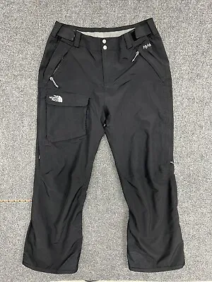 $20 • Buy THE NORTH FACE Pants Womens Large Black HYVENT Ski Pants Snowboared Insulated