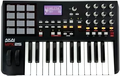 AKAI MPK 25 Professional USB/MIDI Performance Keyboard 12 Pads • $179