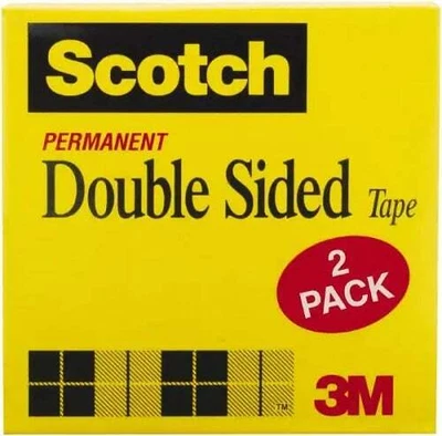 £21.23 • Buy 3M - 7010383812 - Scotch Double Sided Tape 665-2PK 1/2 In X 900 In 2pk (2EA)