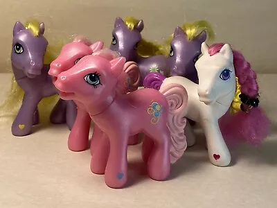 Lot Of 6 - 2005 McDonalds Happy Meal Hasbro My Little Pony Figures Toys • $5.21