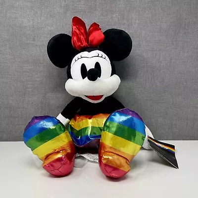 Minnie Mouse Plush Rainbow Collection Disney Store Soft Toy | *TAGGED* | 18  • £10