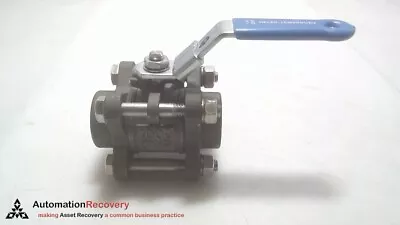 Neles-jamesbury 3/4  3a 2236mt-3 3-piece Ball Valve New* #303963 • $35.44