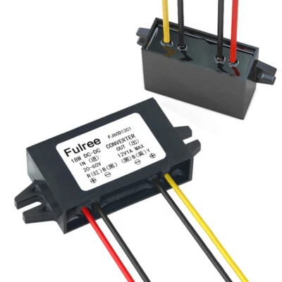 $7.59 • Buy DC-DC Buck Step Down Volt Converter 20V-60V 24V 36V 48V To 12V 3A Car Waterproof