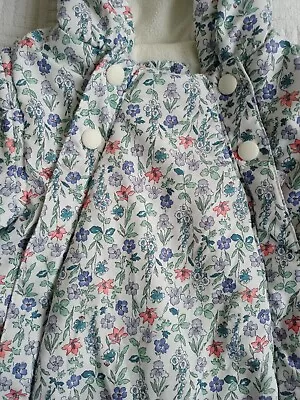 Gorgeous M&S Floral Pramsuit 3-6 Months In Excellent Condition • £5