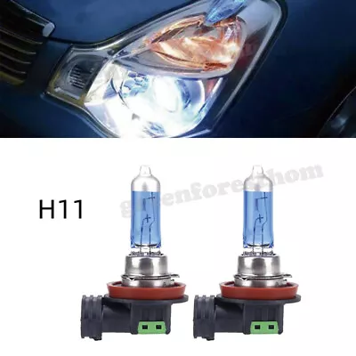 2pcs H11 12V 100W White Halogen Bulb Fog Light Xenon 5000k Car Head Lamp Globes • $18.99