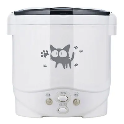 1L Portable Rice Cooker Warmer Travel Food Steamer Non-stick For 1-2 People AU • $38.39