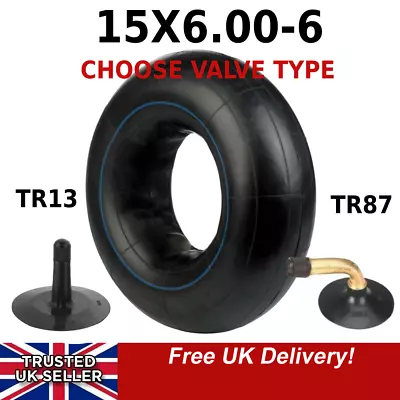 Innertube 15 6.00-6 Ride Sit On Lawn Mower 15x6.00-6 Grass Lawnmower Garden Tube • £9.50