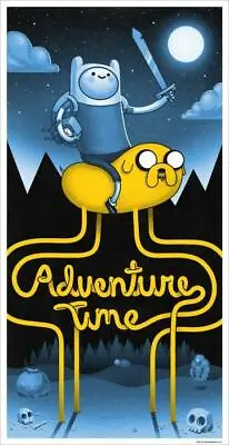 Mondo Poster Artist Mike Mitchell Adventure Time Limited Movie Print Bottleneck • $180