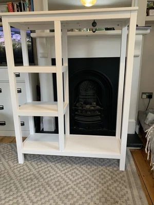 £20 • Buy Ikea Hemnes Open Wardrobe White. Short/small/compact/gentleman’s Wardrobe