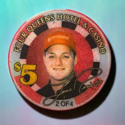 ⚡️❄️ Casino Chip OMG 😳 $5 Four Queens Speedway Racers Las Vegas ⚡️❄️⚡️❄️ • $1