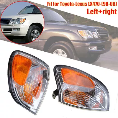 For Lexus LX470 1998-2007 Side Marker Lamp Corner Lights Parking Turn Signal USA • $45.99