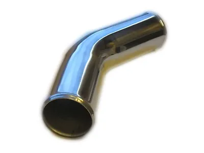 Aluminium Alloy Intake Induction Pipe 89mm 3.5  X 45 Degree Mandrel Bend Elbow • $34.83