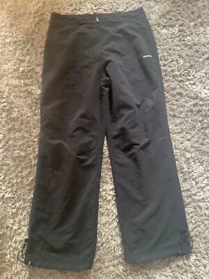 £9.99 • Buy Ladies Reebok Black Walking/Trekking Activewear Mesh Lined Trousers Size 14 29”L