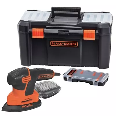 Black & Decker MOUSE Detail Sander W/ Beyond 16  Tool Box & Organizer Bundle New • $68.05