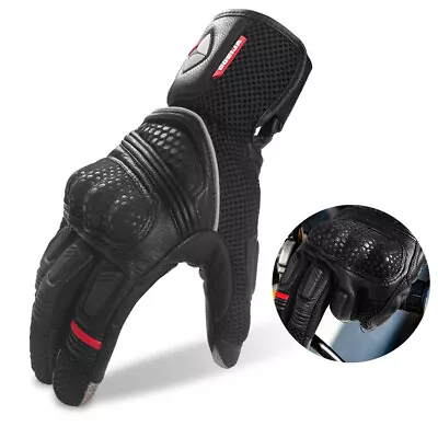 Outdoor Sports Motorcycle Gloves Cycling Finger Touch Screen Full Finger Gloves • $25.89