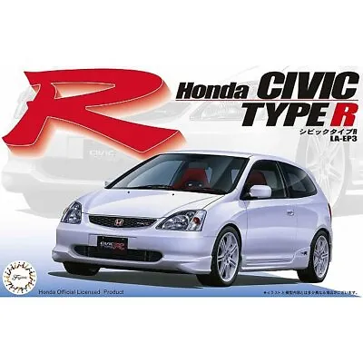 Fujimi Inch Up Series No.94 CIVIC Type R LA-EP3 1/24 Plastic Model Kit ID-94 • $54.33