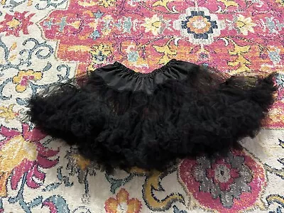 Black Petticoat Tutu Under Skirt  Size Small • $3