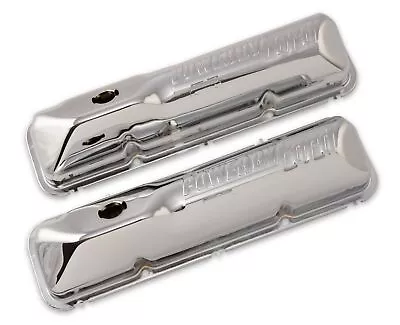 Scott Drake C6OZ-6A582-C 390/428 Chrome  Powered By Ford  Valve Covers • $259.95