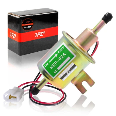 $12.89 • Buy 12V Universal 2.5-4PSI Gas Diesel Inline Low Pressure Electric Fuel Pump HEP-02A