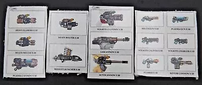 Warhammer 30k 40k Horus Heresy  Special Weapon & Heavy Weapons Upgrades • $7.95