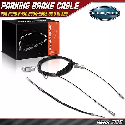 2Pcs Rear Left & Right Parking Brake Cable For Ford F-150 2004-2005 66.0 In Bed • $24.99