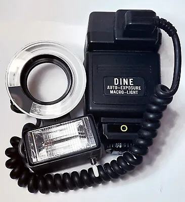 DINE Auto Macro Ringlight Flash For Nikon 52mm Close Up Ring Light TESTED • $49.95