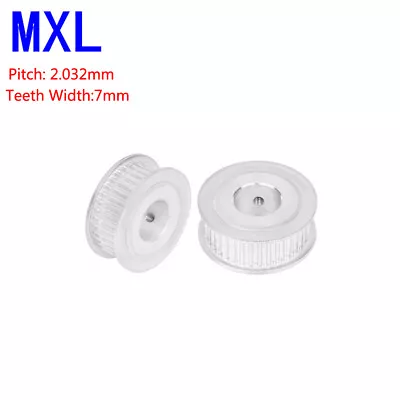 MXL 20T-80T Timing Belts Pulley Pitch 2.032mm AF-type Drive Pulleys Width 7mm • $3.39