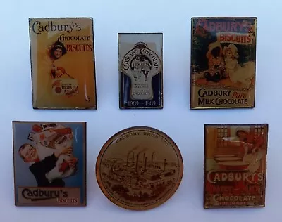 Cadburys Bros Chocolate 100th Anniversary Pin Badge Set John Cadbury's • £24.95