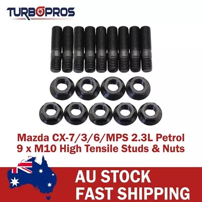 High Tensile Turbo Charger Stud Kit For Mazda 3/6/MPS/CX-7 2.3L Petrol • $50.22