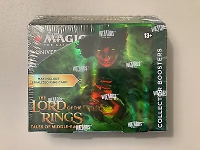 MTG Magic The Gathering Lord Of The Rings Collector Booster Box - Sealed • $415