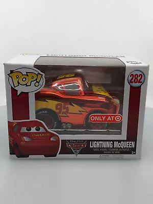 Funko POP! Disney Pixar Cars Lightning McQueen Chrome #282 DAMAGED • $72