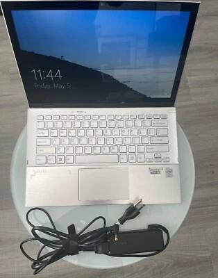 $225 • Buy Sony VAIO Pro 13  ( SVP-132A1CL) Touch Screen Intel I7, 8GB, Win10, Ext. Batt