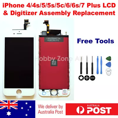 $21.74 • Buy IPhone 4/4S/5/5S/5C/6/6s/7 Plus Replacement LCD Touch Screen Digitizer Assembly