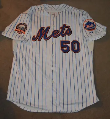 Duaner Sanchez New York Mets 2008 Game Worn Jersey Shea Patch • $274.95