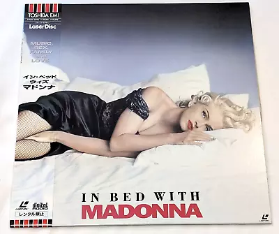 LD IN BED WITH MADONNA Japan Import Version Retro Hit Music Old POP Japanese Sub • $46.99