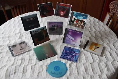 Lot Of 12 Meditation Spiritual Relaxation Yoga CDs Tibetan Bells Whale Song Drum • $32.88