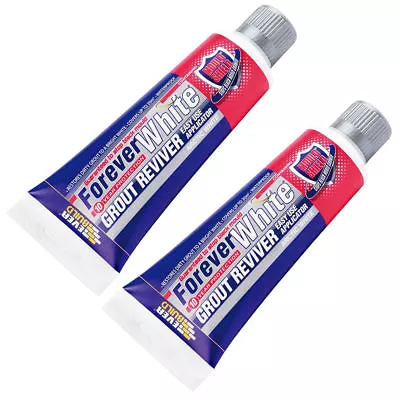 £12.99 • Buy 2 X Everbuild Tile Grout WHITENER Reviver Forever White Bathroom Kitchen Cleaner