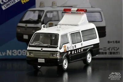 [TOMICA LIMITED VINTAGE NEO LV-N309a 1/64] MAZDA BONGO BRATNY VAN POLICE • $28.99