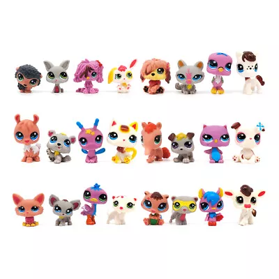 £23.99 • Buy 24PCS/Set Littlest Pet Shop Cat  Dog Animals LPS Toys 2.3'' PVC Doll Gift Bundle