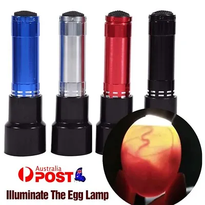 Super Bright Egg Candler Tester Incubator Lamp Light Dark Hatching Eggs Candling • $13.33