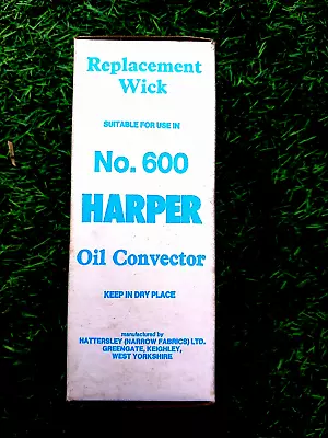 JobLot 2 Harper No 600 Wick & Carrier Paraffin Oil Convector Heater Stove Lamp • £19.50