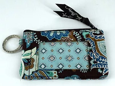 Vera Bradley Zip ID Case Java Blue • $15