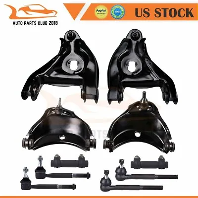 For Chevy C1500 C2500 10Pcs Front Upper Lower Control Arms Tie Rods Suspension • $190.99