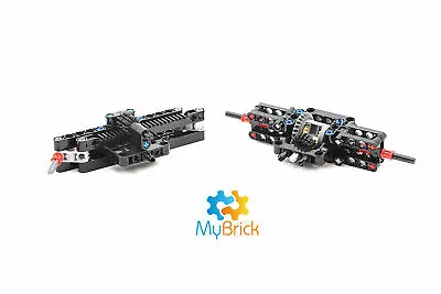 Genuine Lego® Technic - Black Steering Rack & Differential Pack - Free Postage • $42.95