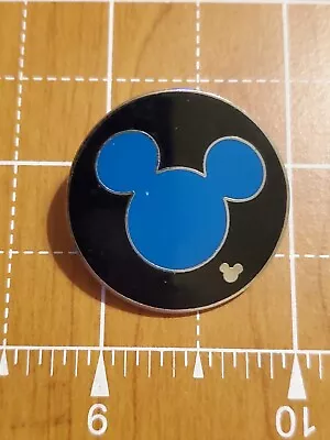 Pin 51304 WDW Disney Hidden Mickey Collection Mickey Icon Blue 2006 1 Of 3 • $5.25