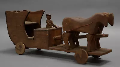 Russian Prisoner Of War Made Model Of A Horse And Cart • $95